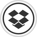 dropbox, logo, media, online, social svg vector icon