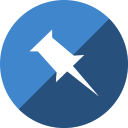 pinboard svg vector icon