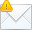 mail,warning icon