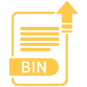 bin, document, extension, file, folder, format, paper svg vector icon