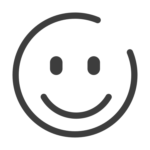 Smiling Face svg vector icon