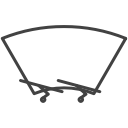 window wipers down, windscreen, windshield, wiper, wipers svg vector icon