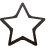 empty, star icon