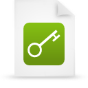 document, file, green, paper icon