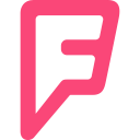 foursquare svg vector icon