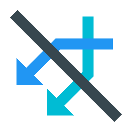 Do Not Mix svg vector icon