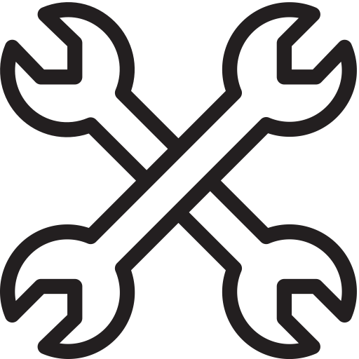 Setting Wrenches svg vector icon