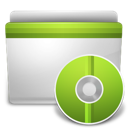 cd, folder icon