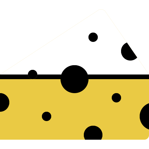 Cheese svg vector icon