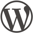 blog, blogging, cms, logo, wordpress, wordpress svg vector icon