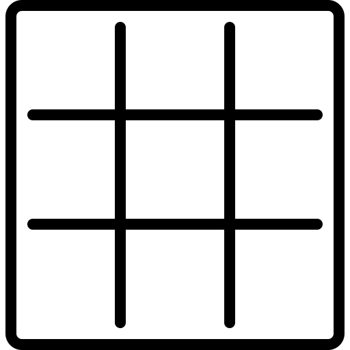 Grid svg vector icon