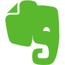 elephant, evernote, note svg vector icon