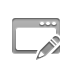 window,pencil icon