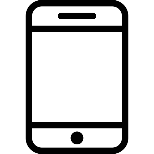 Smartphone svg vector icon