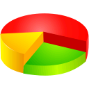 pie,chart,graph icon