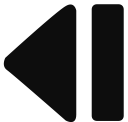 open, prev svg vector icon
