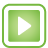 basic, green, right, toggle icon