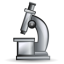 biology, microscope, science icon