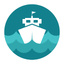 citycons, sea, ship svg vector icon