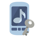 ringtone,key icon