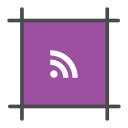 feed, rss svg vector icon