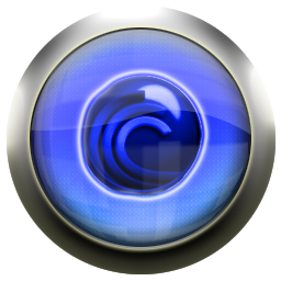 blue,bittorrent,bt icon