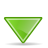 sort,down,green,descend,download,fall,decrease,descending icon