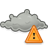 48, alert, gnome, severe, weather icon