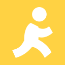 aim, america online, aol, ecommerce, instant, messaging, messenger, program svg vector icon