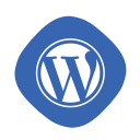 blogging, coding, development, logo, wordpress, wp, writing svg vector icon