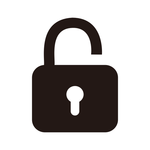 Bu Lock svg vector icon