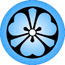blue,katabami icon