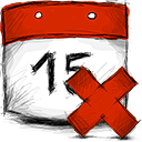 date,deny icon