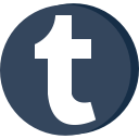 connection, media, network, social, tumblr, web svg vector icon