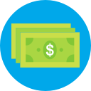 cash, dollar, paper money, payment svg vector icon