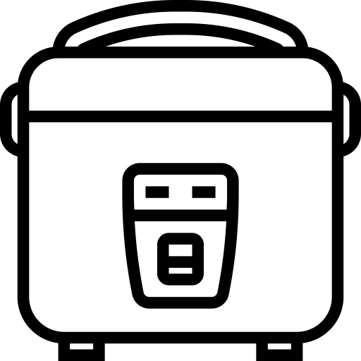 Rice Cooker svg vector icon