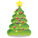 christmas,tree,plant icon