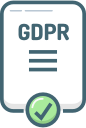 data, gdpr, privacy, privacy policy, secure svg vector icon