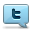 balloon, twitter icon