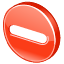 close, closed, delete, entry, forbid, forbidden, minus, no, no entry, no exit, remove, restrict, restricted icon