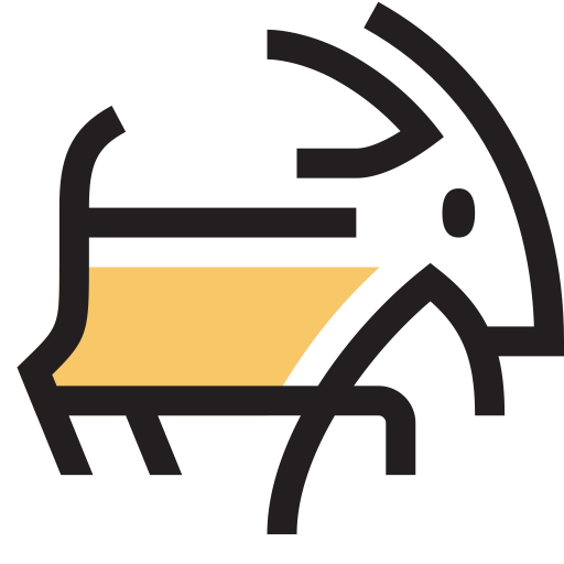 Goat svg vector icon