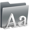 font,folder icon