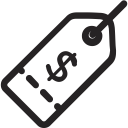 coupon, discount, ecommerce, label, shopping svg vector icon