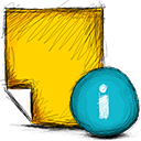 info, note icon