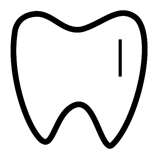 The Impacted Tooth Pulled Out svg vector icon