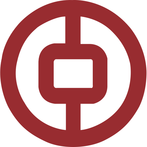 Bank Of China svg vector icon