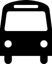 bus svg vector icon