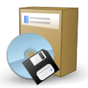 cd, cd package, disc, disk, kpackage, packaging icon