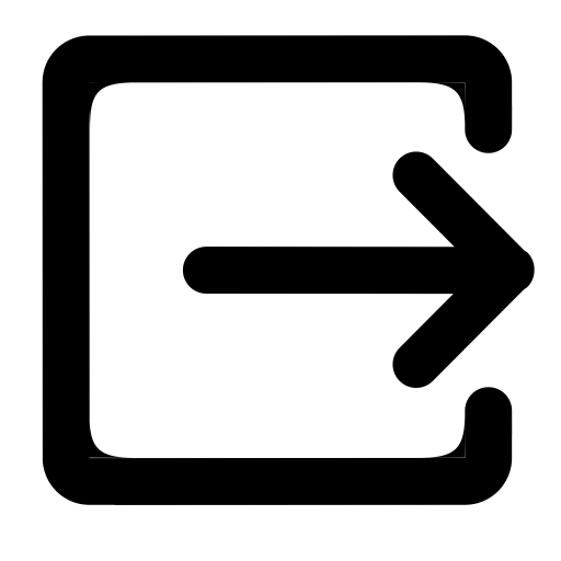 Exit svg vector icon