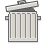 user,trash,full,recycle bin,account,profile,people,human icon